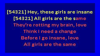 Juice Wrld -  All Girls Are The Same (karaoke)