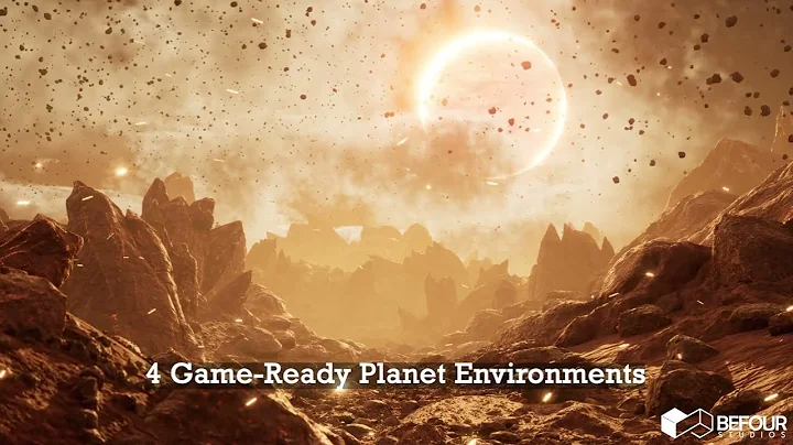 Alien Planets Environment w/ Planet Creator PCG Biome - Unreal Engine