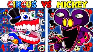 ALL DIGITAL CIRCUS VS MICKEY MOUSE TEST | FNF Character Test | Gameplay VS Playground