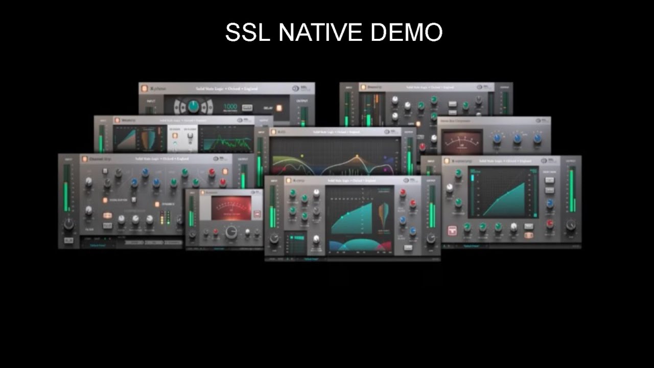 Solid State Logic Native Demo - YouTube