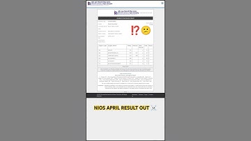 NIOS Result 2025 students| Online Apply 12th fail | TMA Answer Submit process |#shorts#tma#nios#pass