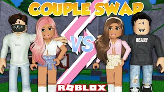 COUPLE SWAP CHALLENGE ON FLEE THE FACILITY | Roblox