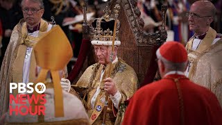 WATCH: King Charles III crowned in coronation ceremony