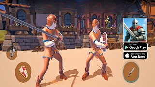 Sword Fight: Knight Arena Game (Android, iOS) Gameplay - Real-Time Sword Combat on Mobile! ⚔️🔥😱 screenshot 4