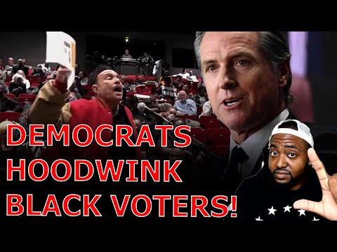 Gavin Newsom REJECTS $1.2 Million Reparations CHECK As Black Voters Get Tricked By Democrats Again!