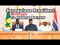Senegalese new president send message to presidentbarrow