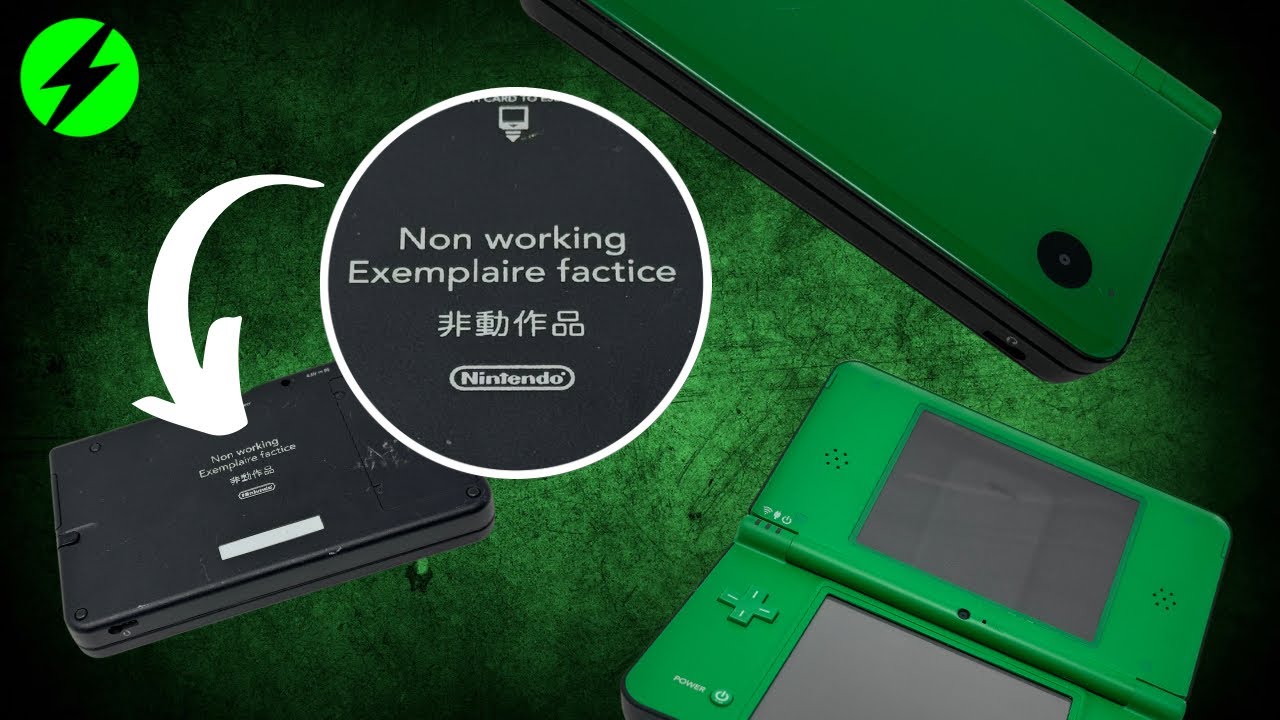 Non-working Nintendo Dsi XL? [Rare promotional console] #nintendo
