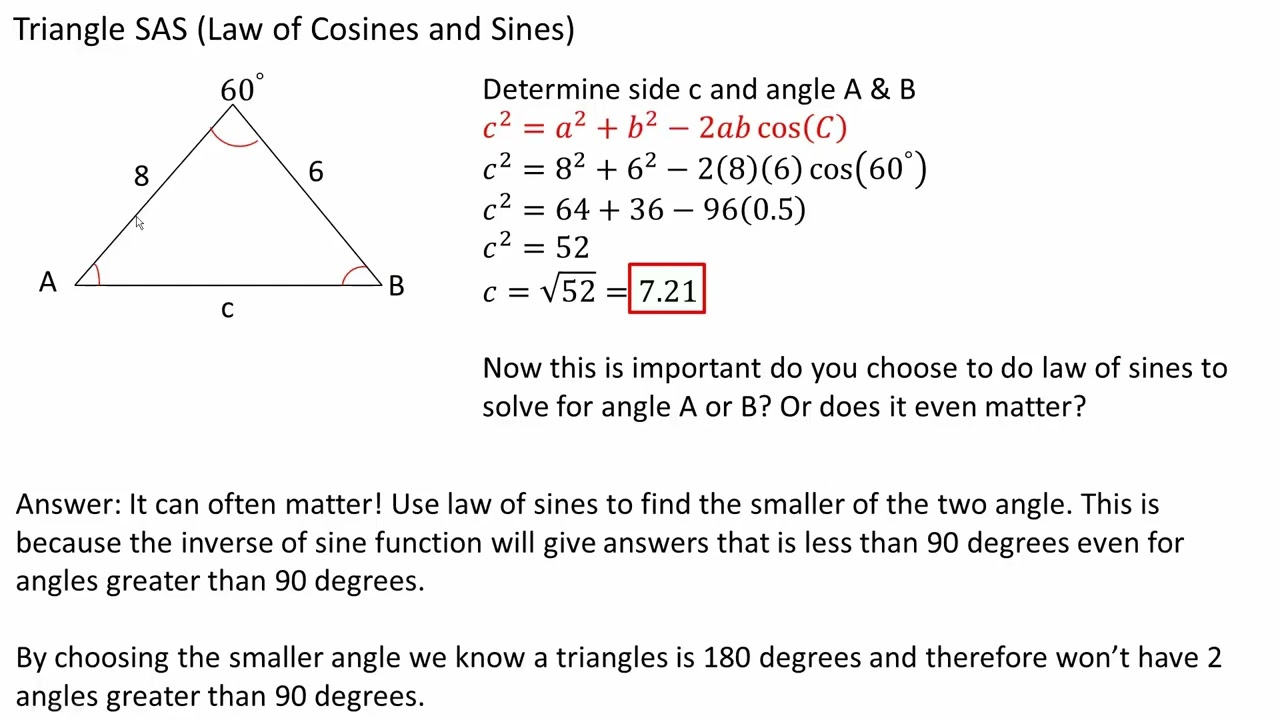 triangle-sas-law-of-cosines-and-sines-youtube