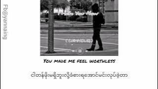 LEXNOUR - I Hate You Now (eng and mm lyrics)