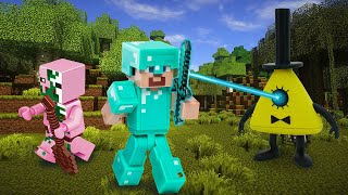 Стив Майнкрафт Лего против Билл Шифра! Сборник видео обзор Minecraft Lego. Игры битвы для мальчиков