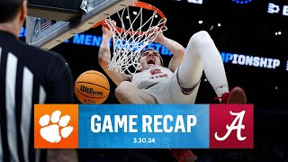 Alabama ROUTS Clemson to advance to Final Four for 1st time in SCHOOL HISTORY | CBS Sports