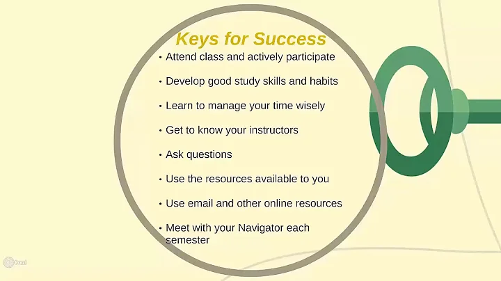 New Student Online Orientation Part 8