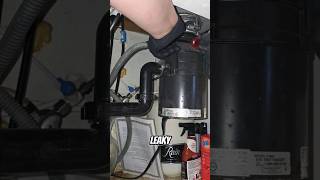 Replacing Garbage Disposal #plumbing #plumber #shorts #fail #diy #howto #kitchen