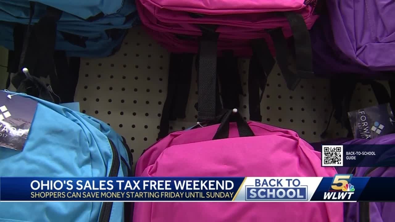 Ohio's latest sales tax holiday could help backtoschool shoppers