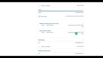 Faculty: Tracking a Student
