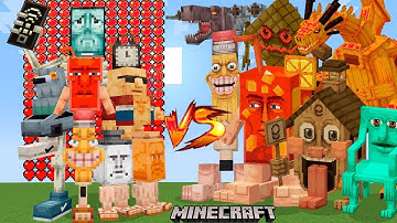 Thử thách cho Ultimate Boss Brainrot Kết Hợp đấu với các Brainrot thế hệ mới | GHTG Minecraft