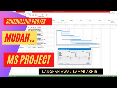 Video: Bagaimana cara membuat tugas baru di MS Project?