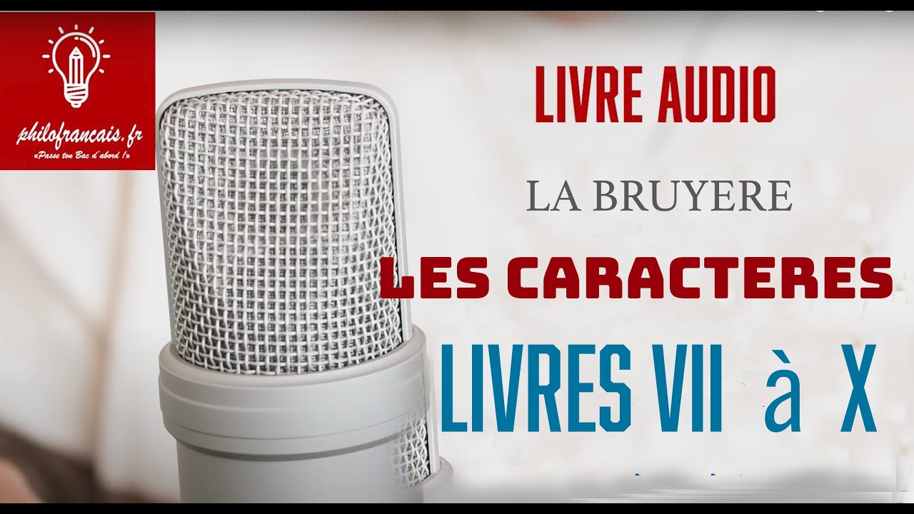 Les Caracteres Livre 5 A 10 www.youtube.com