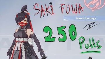 SAKI FUWA 250 RED NUCLEUS PULL!! CAN I GET HER A3 !? - Tower of Fantasy