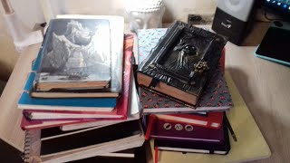 Моя коллекция скетчбуков, блокнотов и ежедневников.