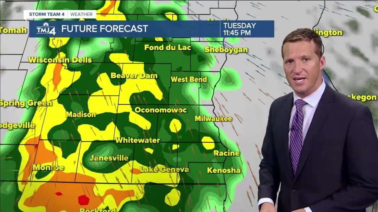 SE Wisconsin Weather: Rain returns Tuesday night - YouTube