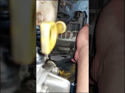 Cambiar BANDA ALTERNADOR muy fácil #shorts #banda #hyundai #accent