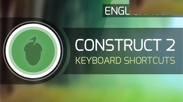 Construct 2 - Keyboard Shortcuts