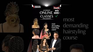 🔥ONLINE HAIRSTYLING CLASSES From “25 dec 2023 to 25 feb 2024 “