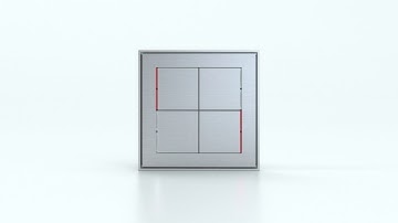 Pushbutton with thermostat