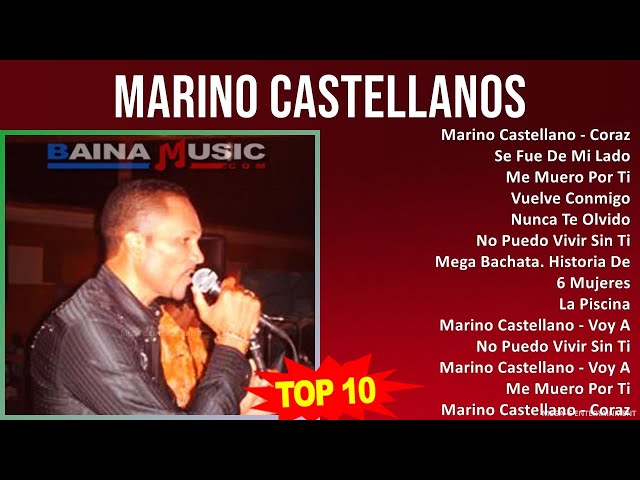 M a r i n o C a s t e l l a n o s MIX Grandes Exitos, Best Songs ~ Top Latin Music class=