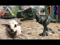 ARK Survival Evolved - (12) Спаривание, размножение, выкармливание Овечки и Рекса