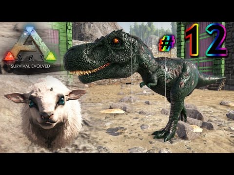 ARK Survival Evolved - (12) Спаривание, размножение, выкармливание Овечки и Рекса