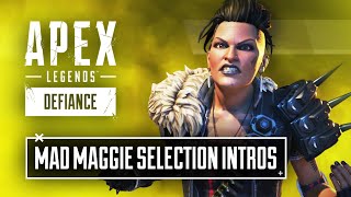 Mad Maggie Character Selection Intro Voicelines - Apex Legends Season 12