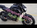 Yamaha mt07 akrapovic carbon,no db killer