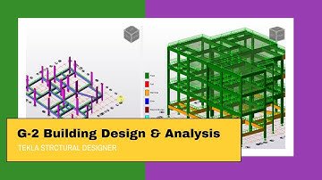 How to Analyze &design building in tekla structural designer | Complete RCC Building Design in Tamil
