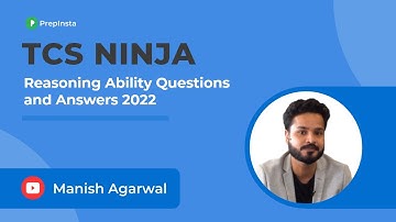 TCS Ninja Logical Reasoning Ability Questions and Answers 2022