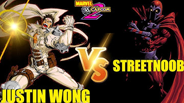 MvC2 Mvci Umvc3 JUSTIN WONG (Low Mid Tiers) vs STREETNOOB pt 2