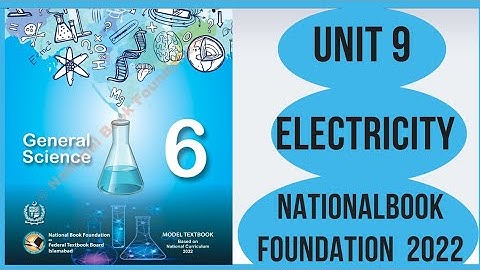 Class 6 science unit 9| Electricity|NBF