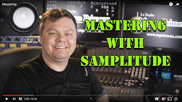 Mastering workflow Part 2 - with Samplitude tools
