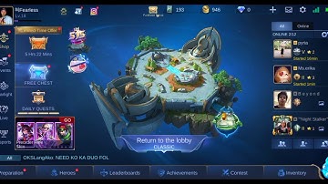 How to hide/unhide history in Mobile legend.  515 Event Party Watch this