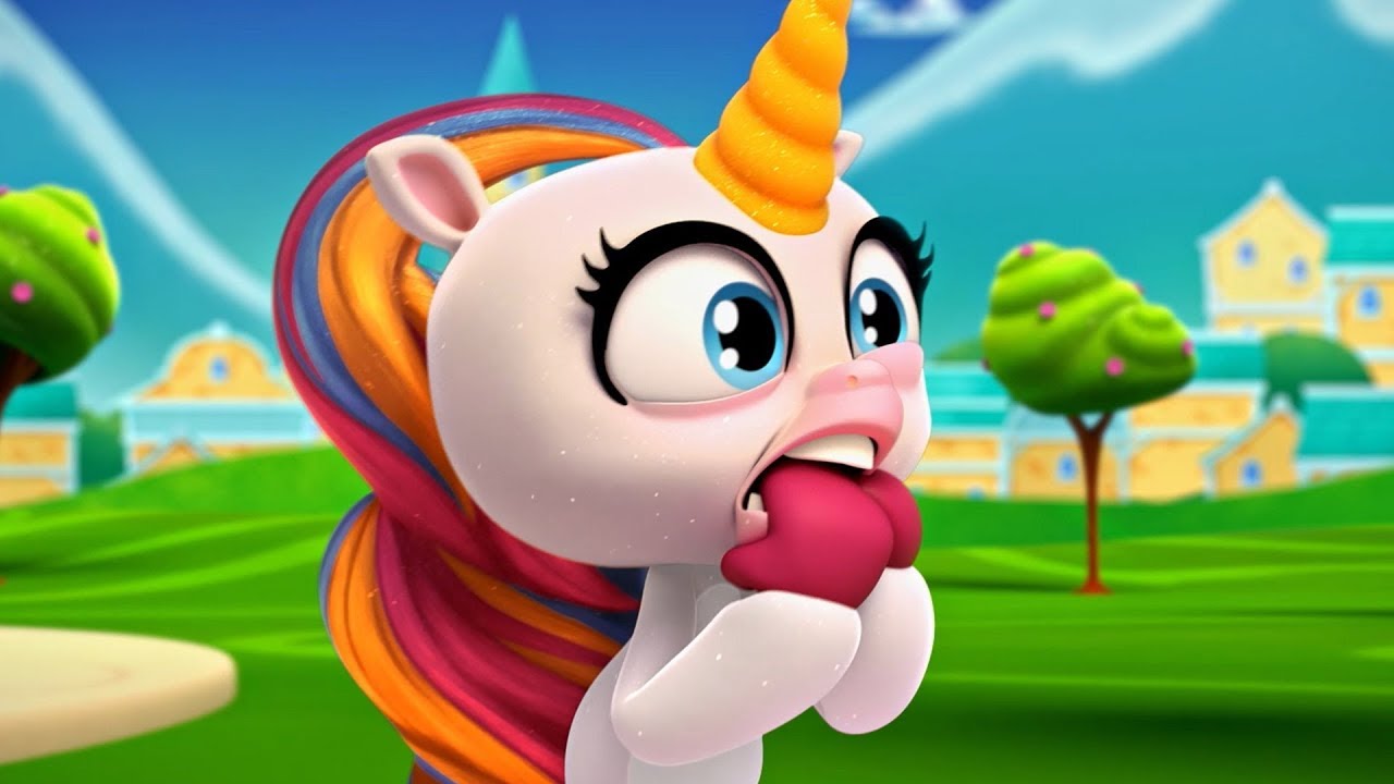 Fingerlings Tales Why Do Unicorns Get Stressed Kids Cartoons Youtube