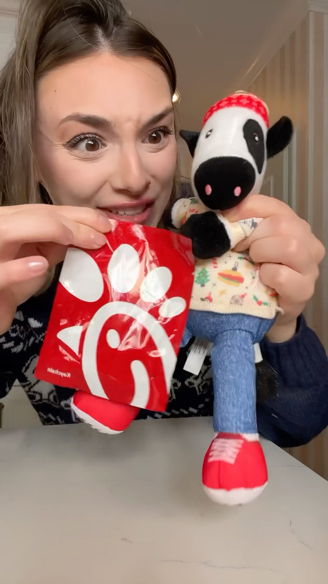Chick-fil-A surprise is something I didn’t see coming! ?? #cow #blindbag