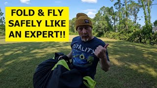 Learn How To Master Paraglider Wing Folding: 3 Techniques for Longevity & Safety
