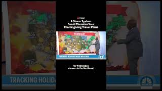 Storm System Threatens Record Thanksgiving Holiday Travel