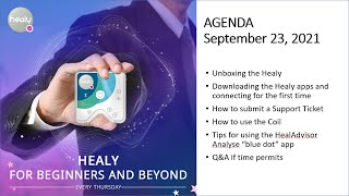 Healy for Beginners & Beyond (9/23/2021) | How to Submit Support Ticket | Coil | Blue Dot Tips screenshot 4