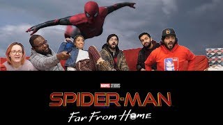 Spiderman: Far From Home  - Offical Trailer - Group Reaction!