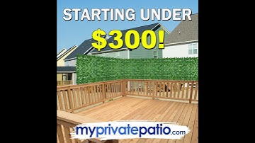 Patio Privacy Screens