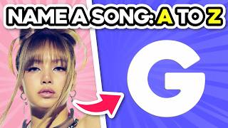 Name A Kpop Song From A To Z | Song Association Challenge 2026