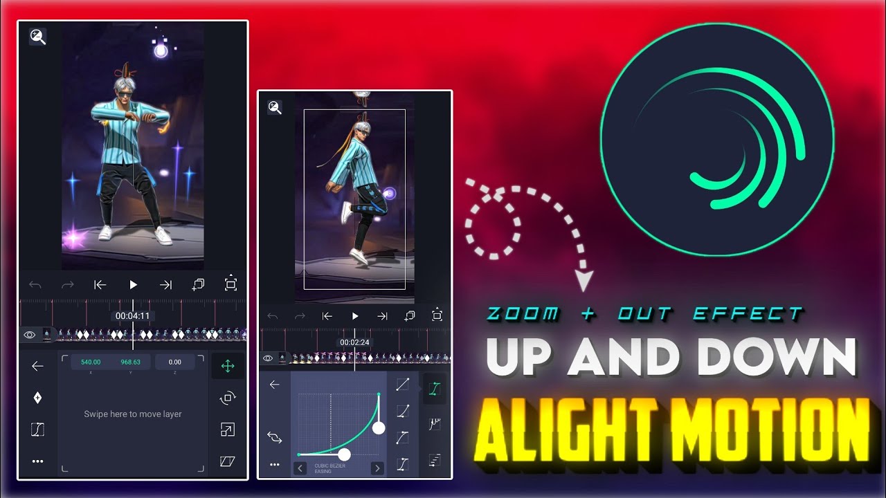 HOW TO MAKE VIRAL ZOOM UP AND DOWN EFFECT IN ALIGHT MOTION 🔥| ZOOM UP AND DOWN EFFECT 🫶