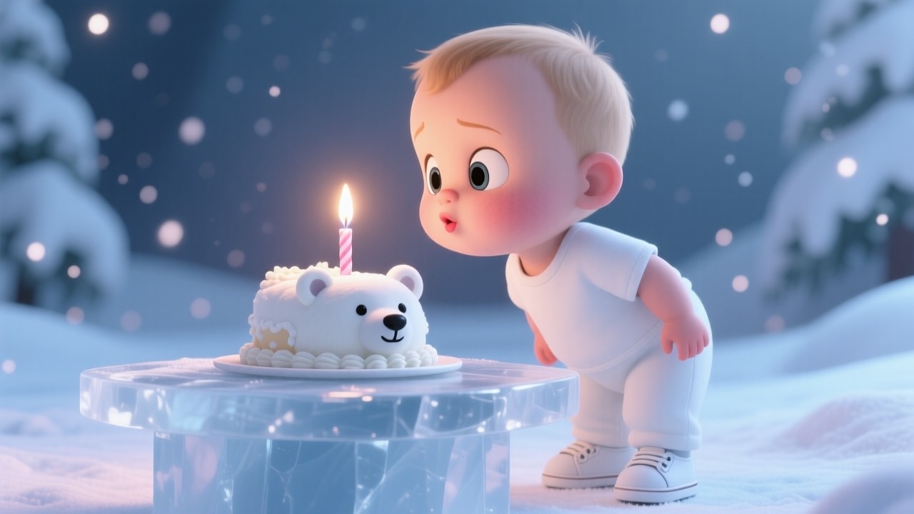 Polar Bear Party 🐻 ️ | Fun Learning Video for Kids - YouTube